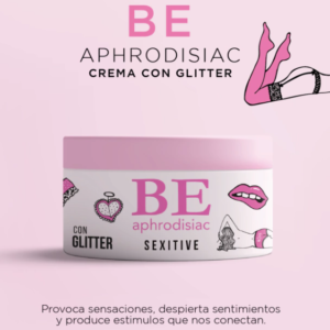 Crema perfumada con glitter