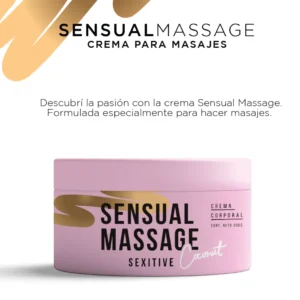 Crema para masajes aroma Coco