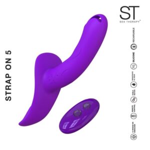 Vibrador Strap on 5 control