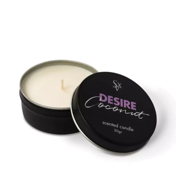 Vela para masajes Desire Coconut