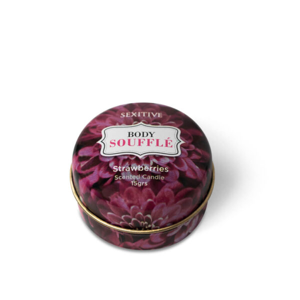 Scented Candle Body Soufflé Strawberries – 15 gr