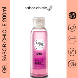 Gel sabor chicle 200ml (Sextual)