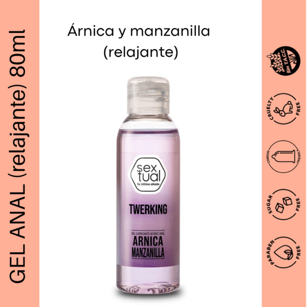 Gel Lubricante Arnica Manzanilla 80ml