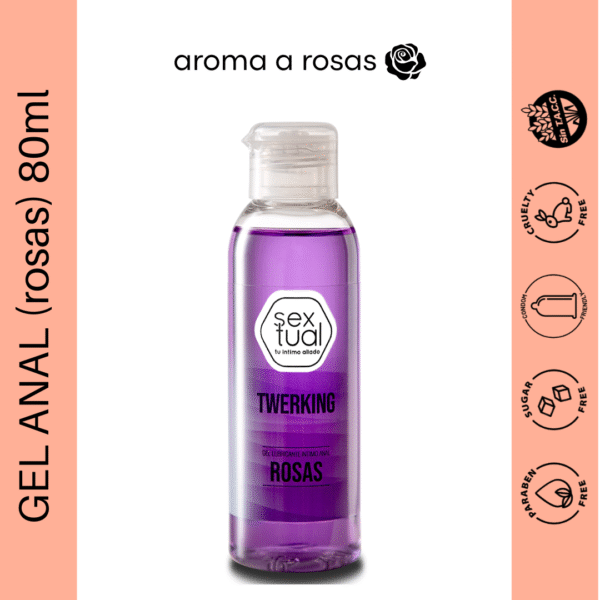 Gel anal aroma a rosas 80ml