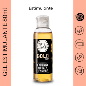 Gel lubricante estimulante Sextual 80ml