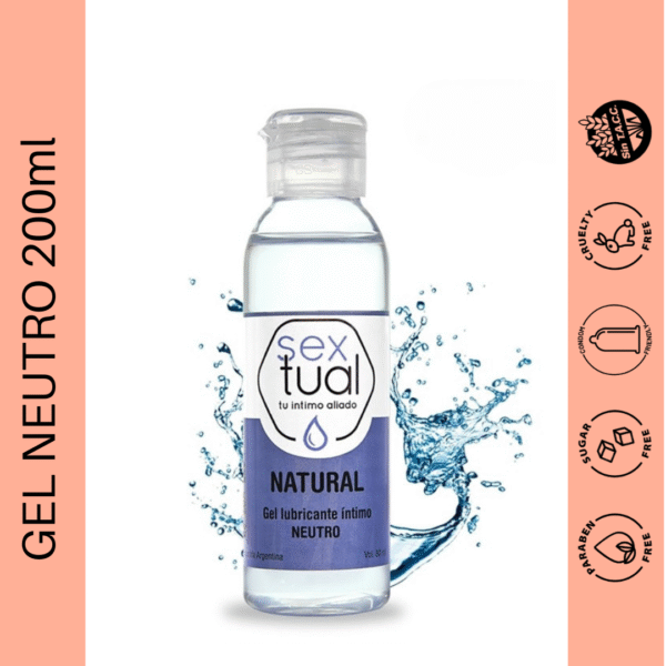 Gel Lubricante Natural Neutro 200ml