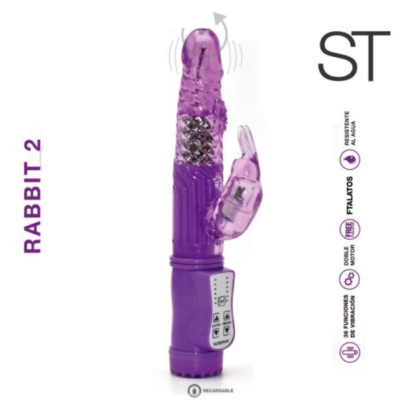 Vibrador rotativo  Rabbit 2