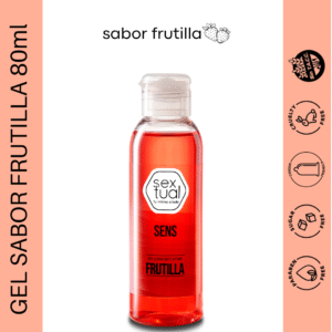 Gel Sabor Frutilla (Sextual) 80ml