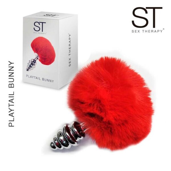 Plug anal texturado bunny
