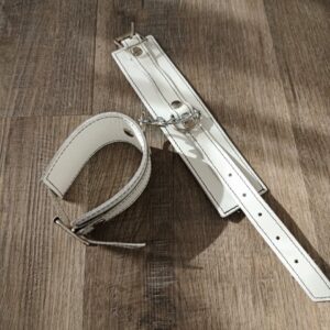 Esposas Lisas Blancas