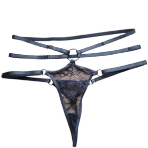 Less triple tira de encaje