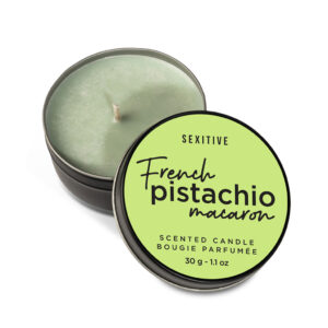 Vela para masajes pistacho macaron