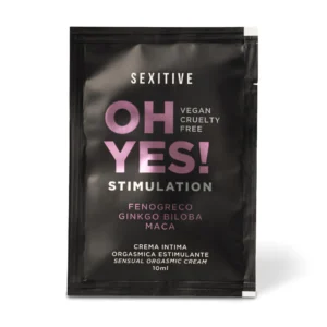 Sobre de crema orgasmica OH YES!