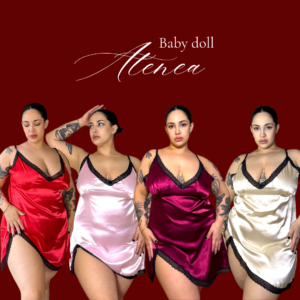 Baby doll Atenea saten