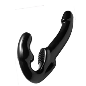 Vibrador doble estimulacion NEGRO